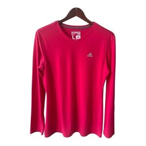 Adidas Ultimate Tee Bright Pink size L Women